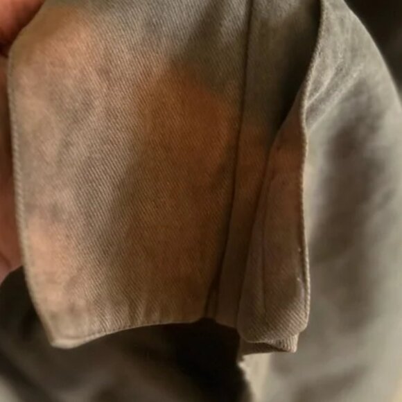 Neiman Marcus Couture Trench Coat with Belted Cuffs and Epaulettes - Picture 7 of 15